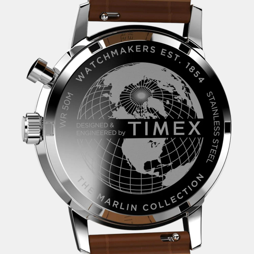 Men Quartz Green Dial Analog Leather Watch TW2W51000UJ
