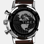 Timex Men Round Rose Gold watch