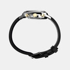 Marlin Men Quartz Black Dial Chronograph Leather Watch TW2W51500UJ