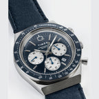 Men Quartz Blue Dial Analog Leather Watch TW2W51700UJ