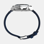 Men Quartz Blue Dial Analog Leather Watch TW2W51700UJ