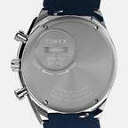 Men Quartz Blue Dial Analog Leather Watch TW2W51700UJ