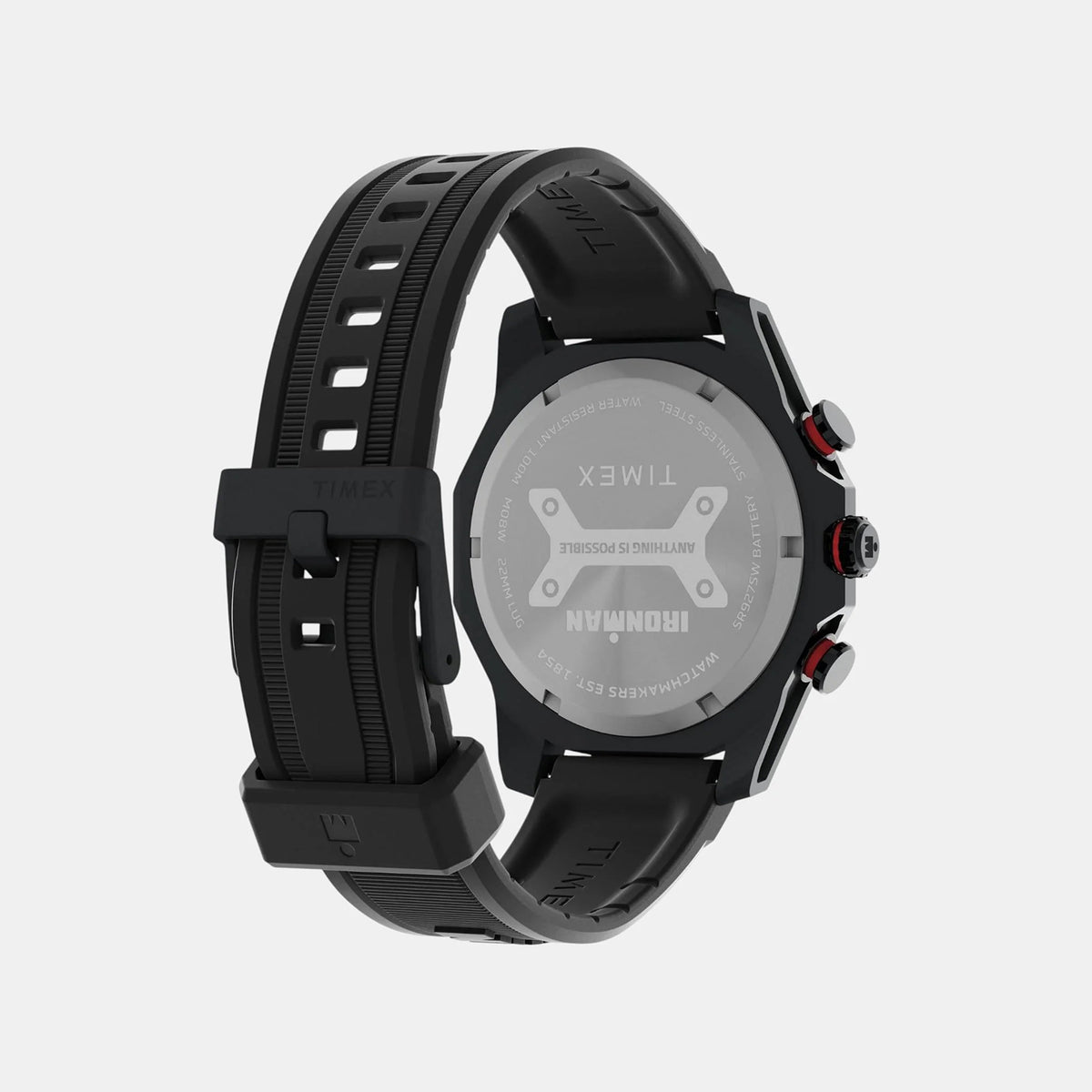 Men Quartz Black Dial Analog Silicone Watch TW2W55400UJ