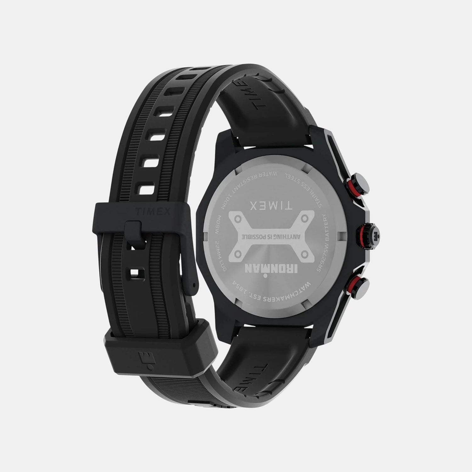 Men Quartz Black Dial Analog Silicone Watch TW2W55400UJ