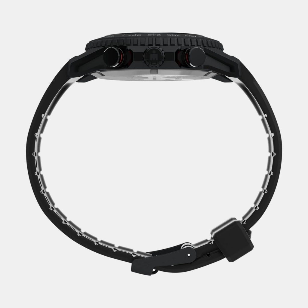 Men Quartz Black Dial Analog Recycled PU Watch TW2W55400UJ