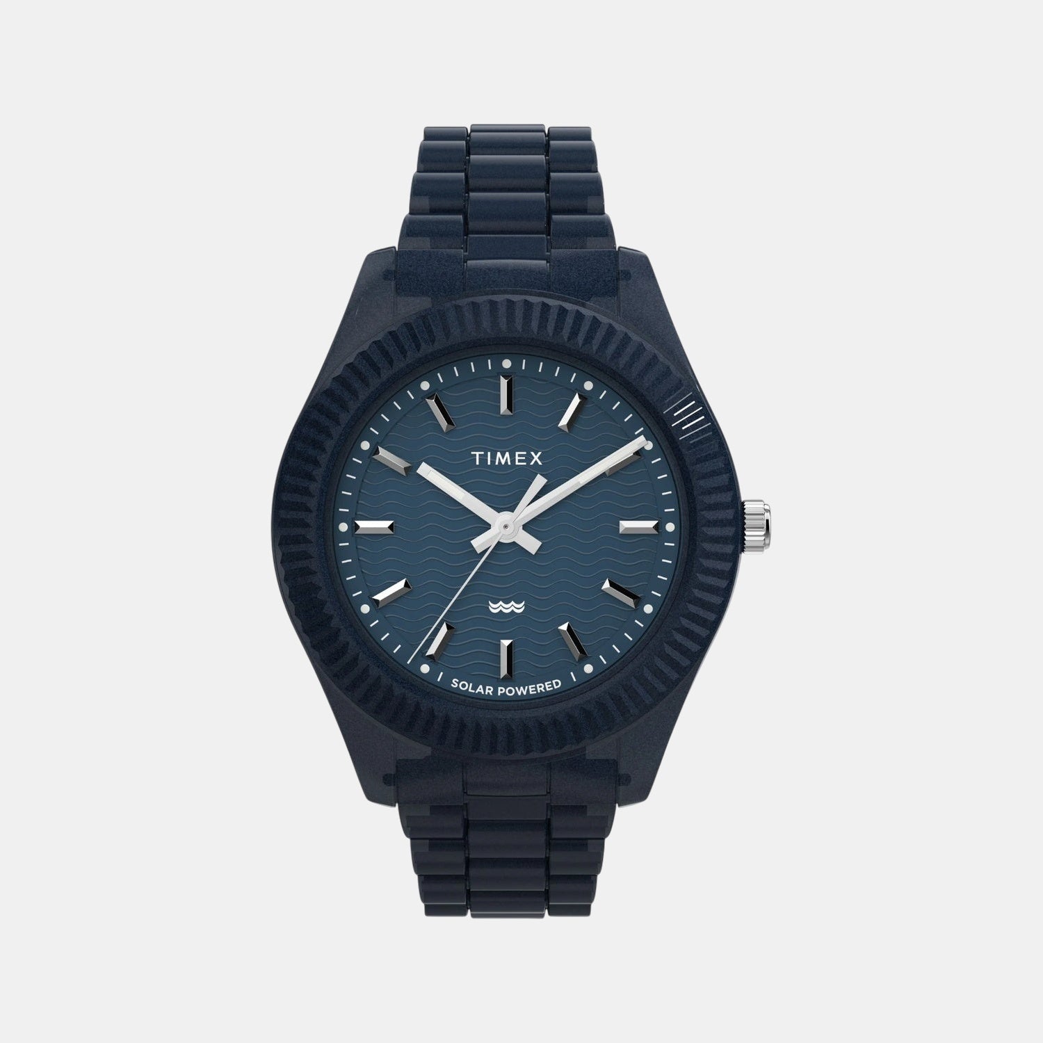 Men Quartz Blue Dial Analog Plastic Watch TW2W56200X6