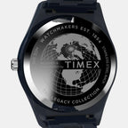 Men Quartz Blue Dial Analog Plastic Watch TW2W56200X6