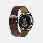 Men Quartz Blue Dial Analog Leather Watch TW2W57200UJ