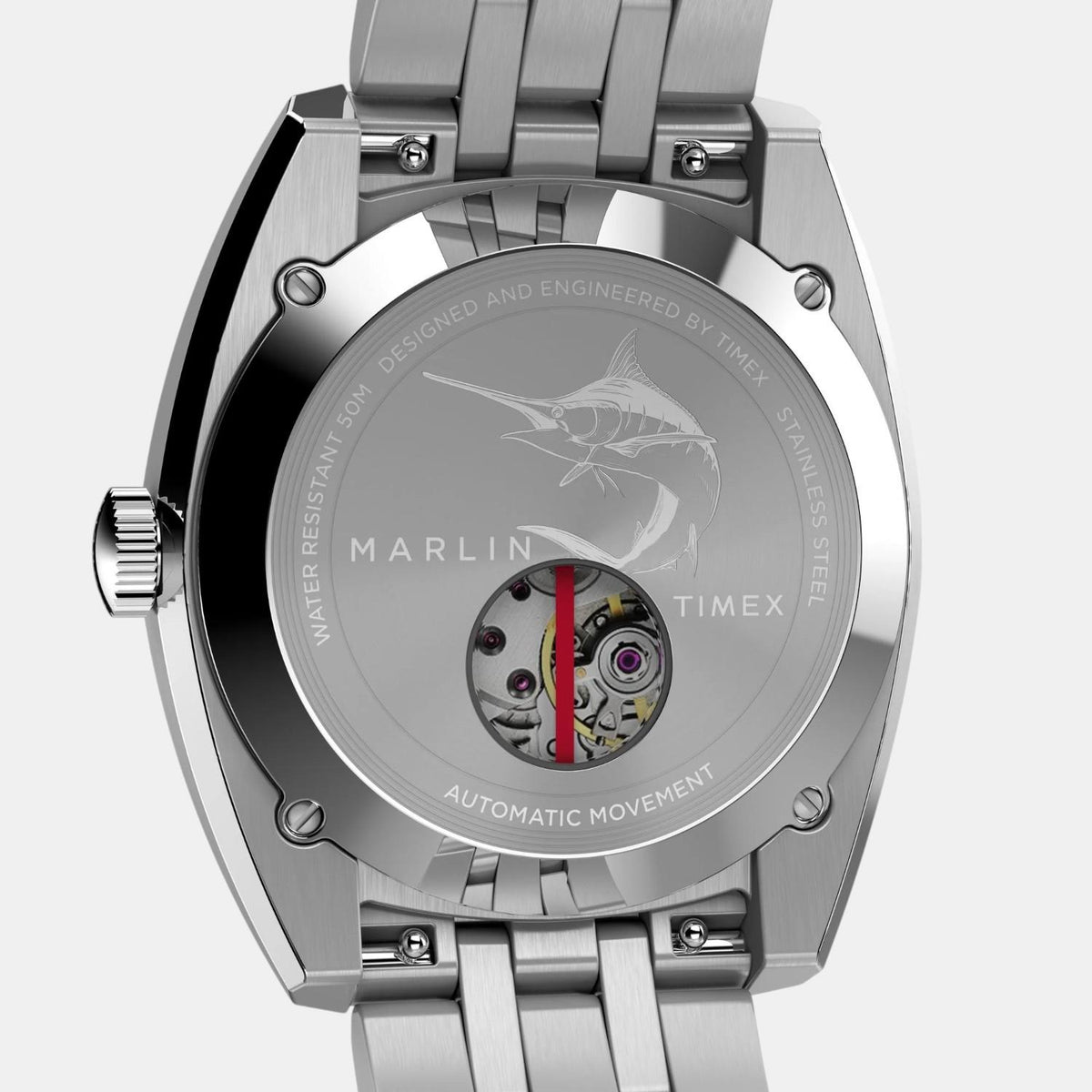 Men Automatic Black Dial Analog Stainless Steel Watch TW2W58800UJ