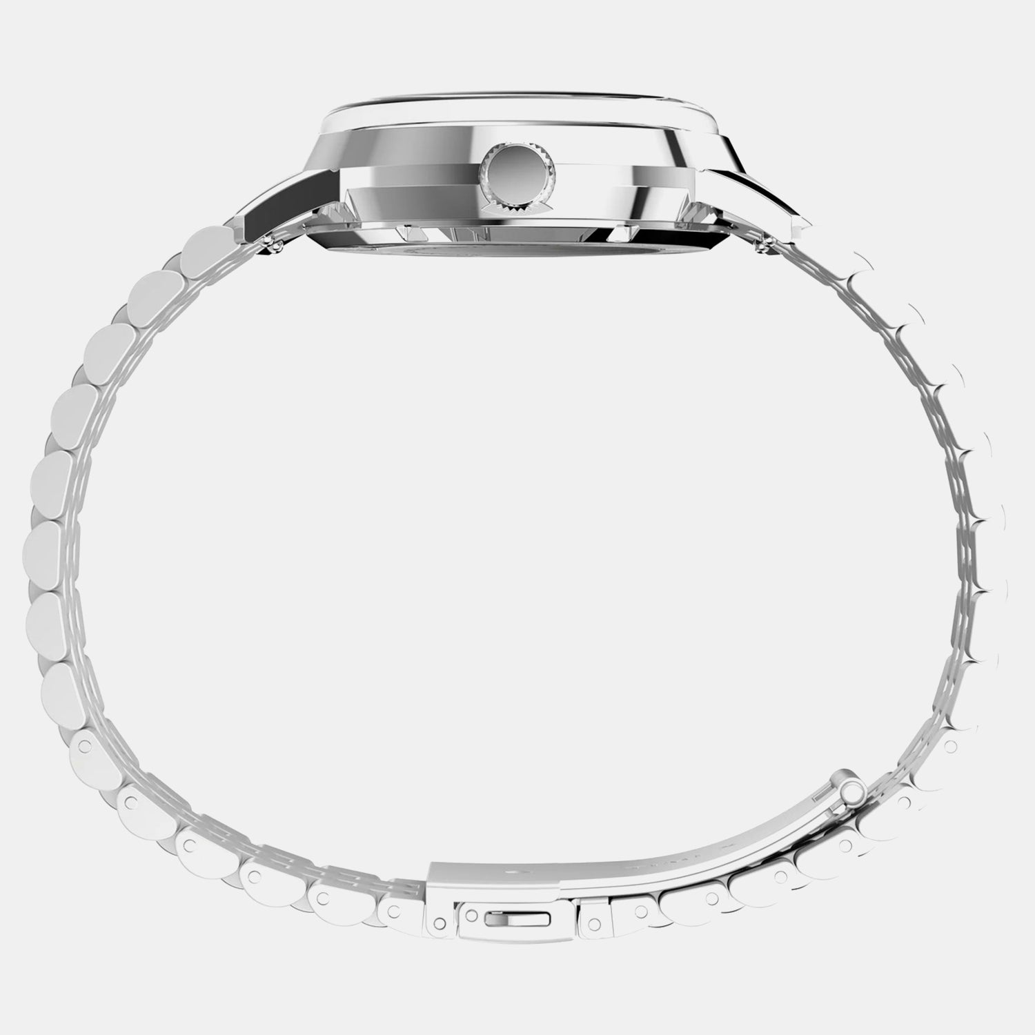 Men Automatic White Dial Analog Stainless Steel Watch TW2W59200UJ