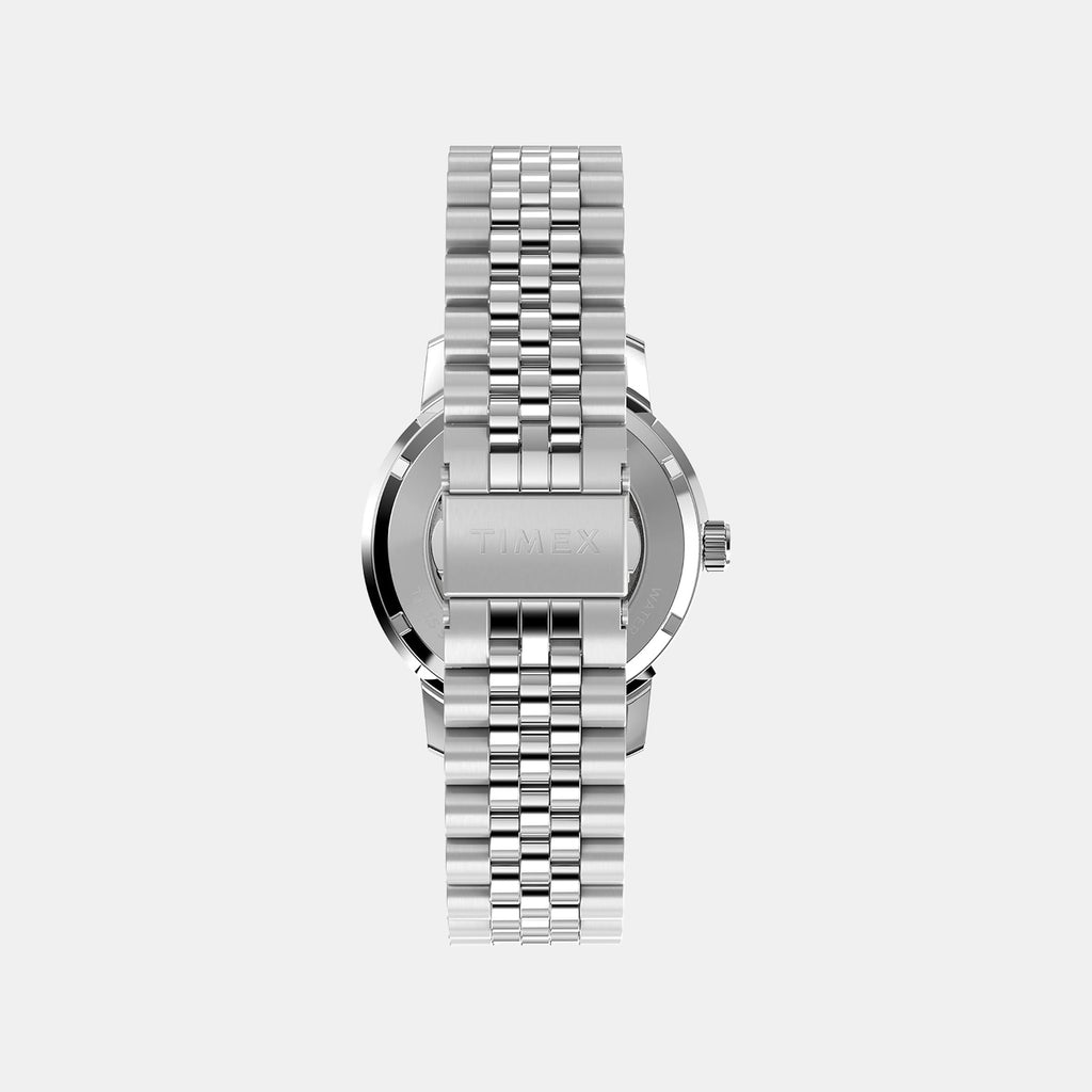 Men Automatic White Dial Analog Stainless Steel Watch TW2W59200UJ