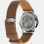 Men Automatic Natural Dial Analog Leather Watch TW2W59300UJ