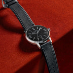 Men Automatic Black Dial Analog Leather Watch TW2W59700UJ