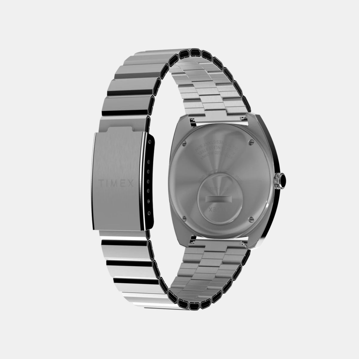 Q Timex Men Quartz Blue Dial Analog Stainless Steel Watch TW2W59800UJ