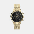 Marlin Men Quartz Black Dial Chronograph Stainless Steel Watch TW2W59900UJ