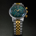 Marlin Men Quartz Green Dial Chronograph Stainless Steel Watch TW2W60000UJ