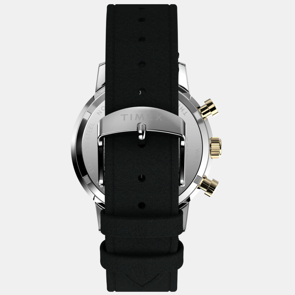 Timex Leather Champagne watch