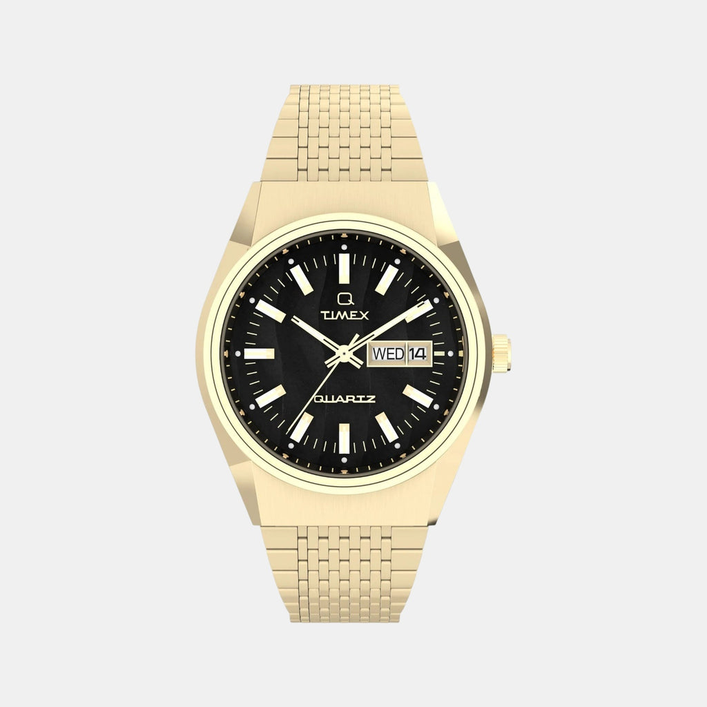 Men Quartz Black Dial Analog Stainless Steel Watch TW2W62500UJ