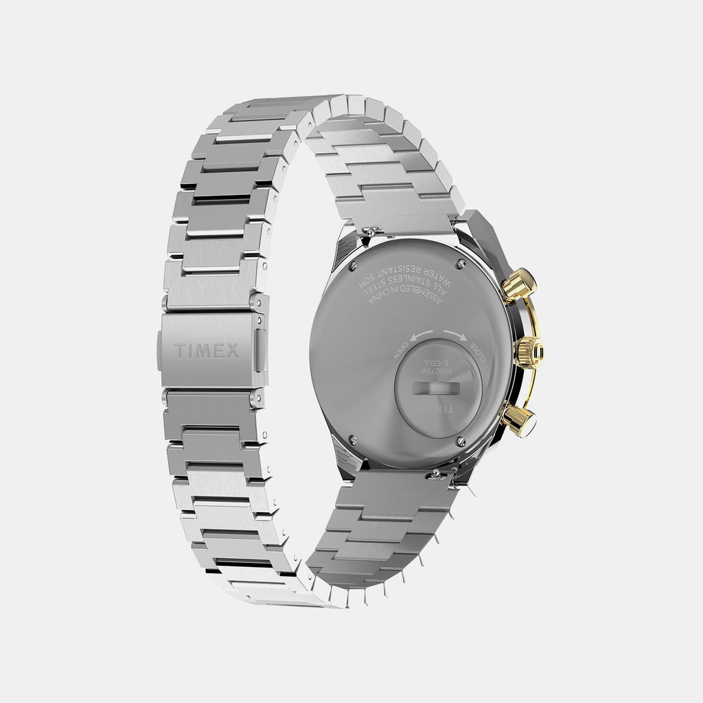 Men Quartz Black Dial Analog Stainless Steel Watch TW2W64200UJ