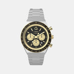 Men Quartz Black Dial Analog Stainless Steel Watch TW2W64200UJ