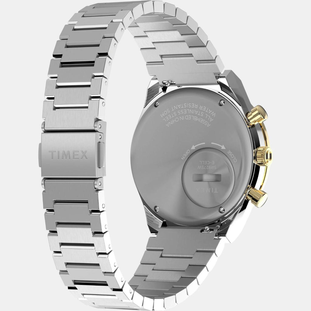 Men Quartz Black Dial Analog Stainless Steel Watch TW2W64200UJ