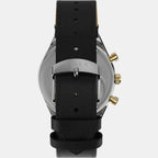 Men Quartz Black Dial Analog Leather Watch TW2W64300UJ