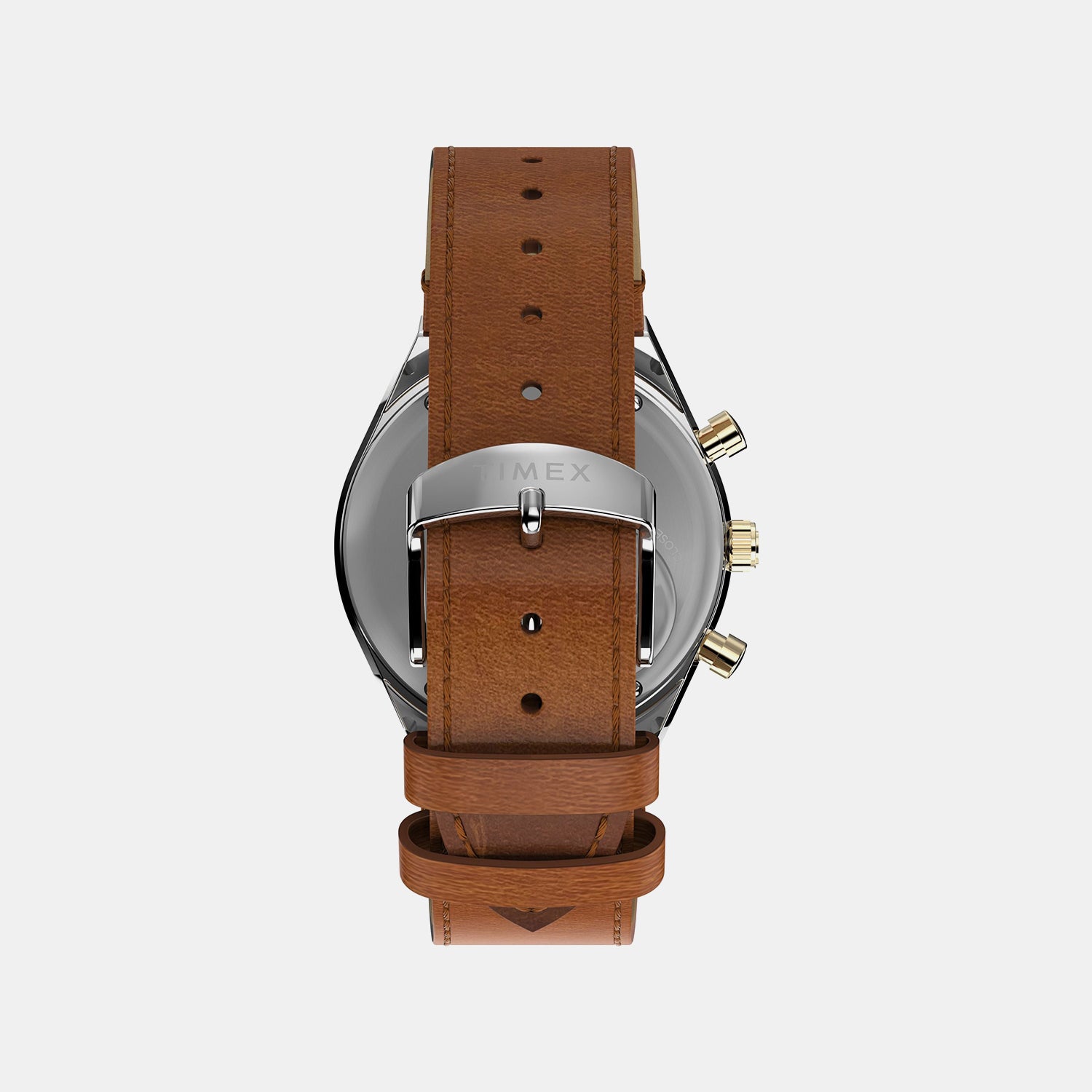 Men Quartz Gold Dial Analog Leather Watch TW2W64400UJ