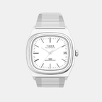 1983 E Line Reissue Men Automatic Silver Dial Analog Stainless Steel Watch TW2W70800UJ