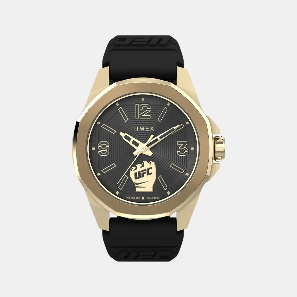 Men Quartz Black Dial Analog Silicone Watch TW2W73600UJ