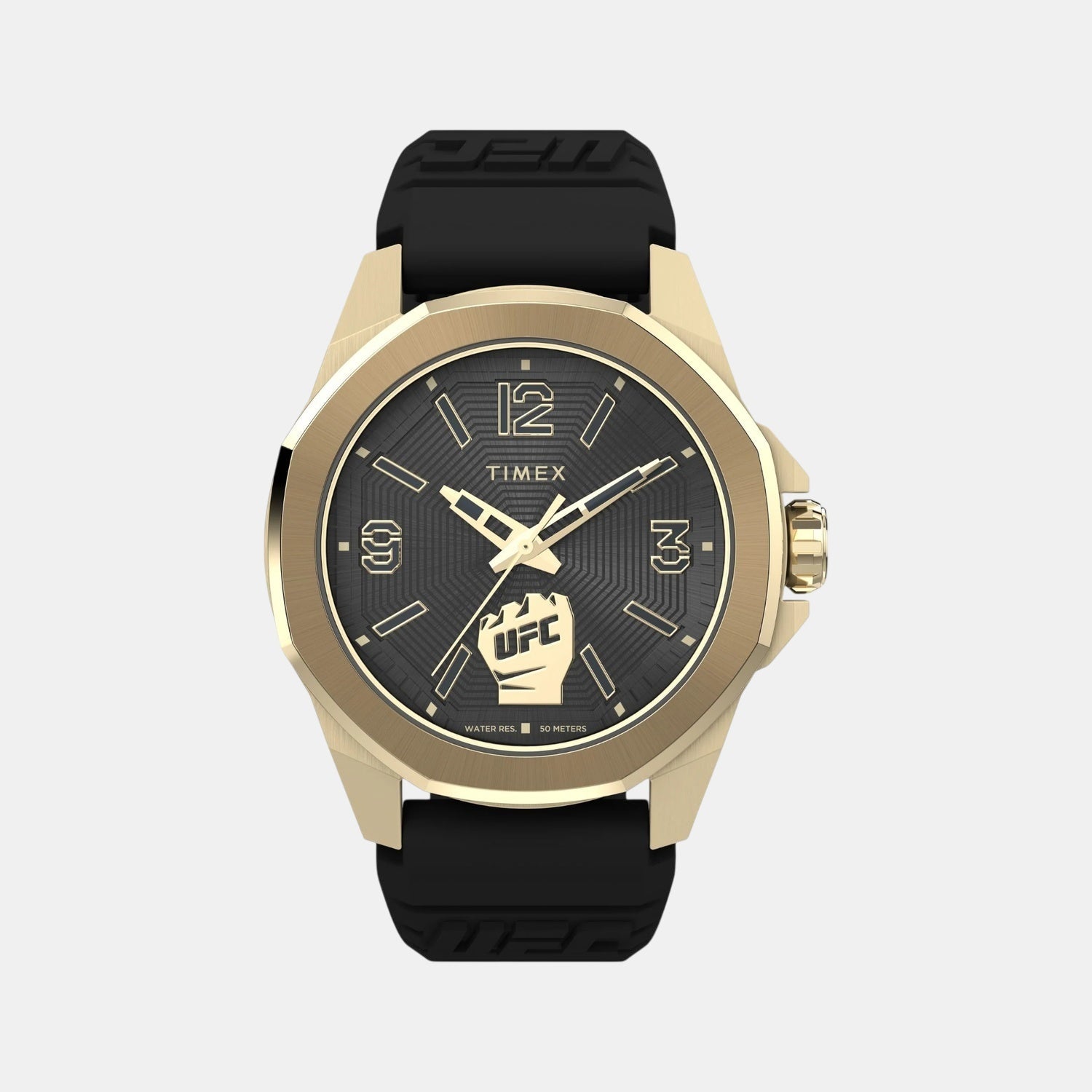 Men Quartz Black Dial Analog Silicone Watch TW2W73600UJ