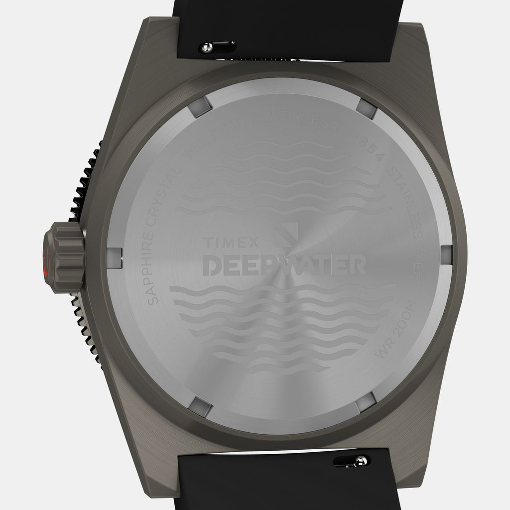 Men Quartz Black Dial Analog Rubber Watch TW2W74700UJ