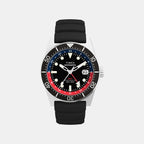 Men Quartz Black Dial Analog Rubber Watch TW2W75000UJ