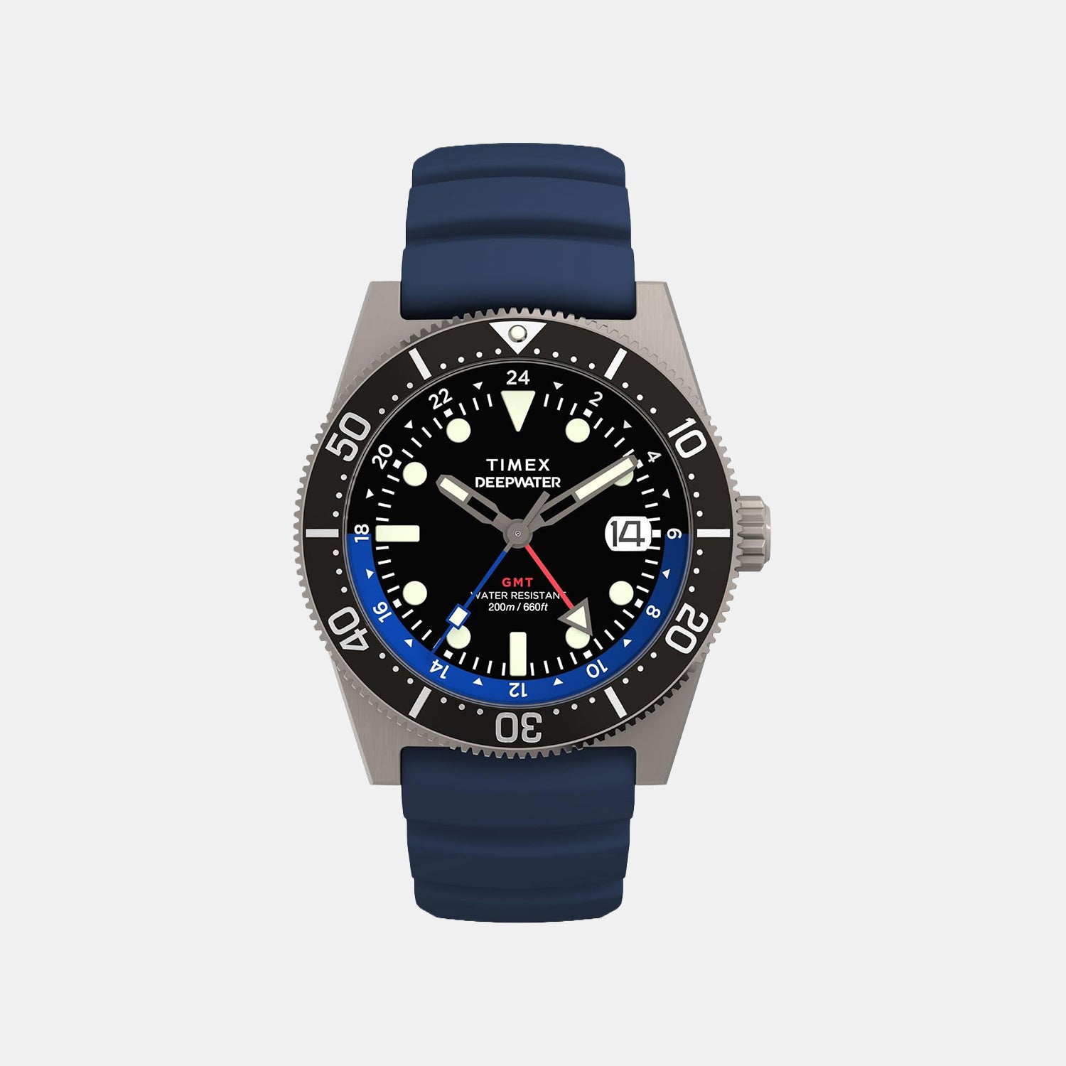 Men Quartz Black Dial Analog Rubber Watch TW2W75100UJ