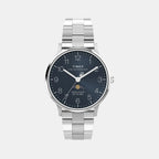 Men Quartz Blue Dial Analog Stainless Steel Watch TW2W75700UJ