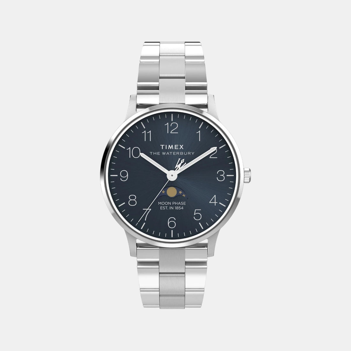 Men Quartz Blue Dial Analog Stainless Steel Watch TW2W75700UJ