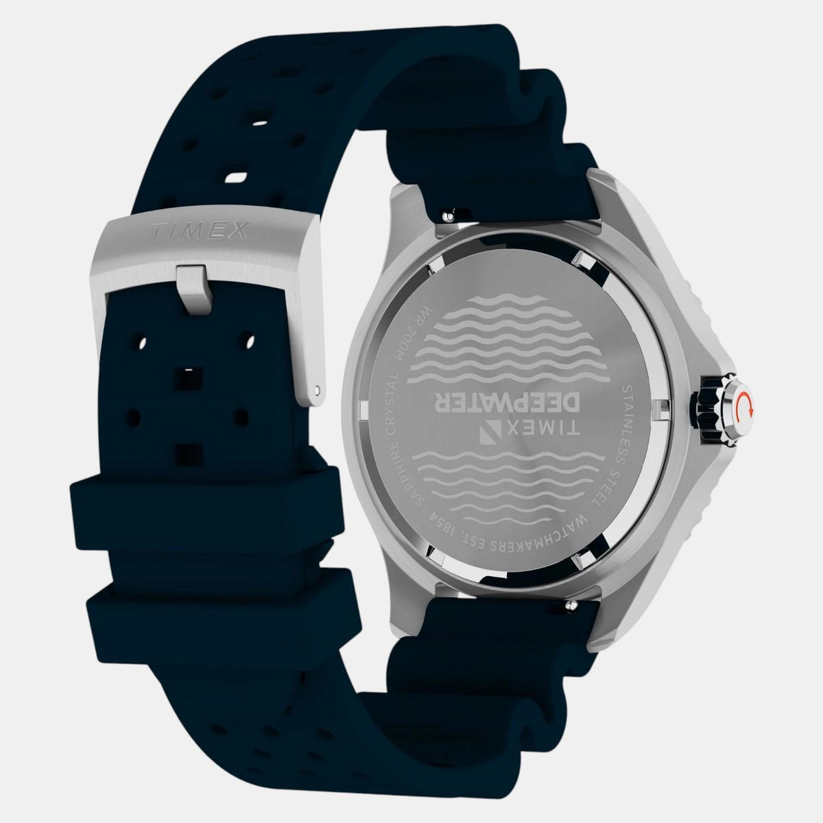 Deepwater Men Quartz Blue Dial Analog Synthetic Watch TW2W81500UJ