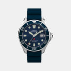 Deepwater Men Quartz Blue Dial Analog Synthetic Watch TW2W81500UJ