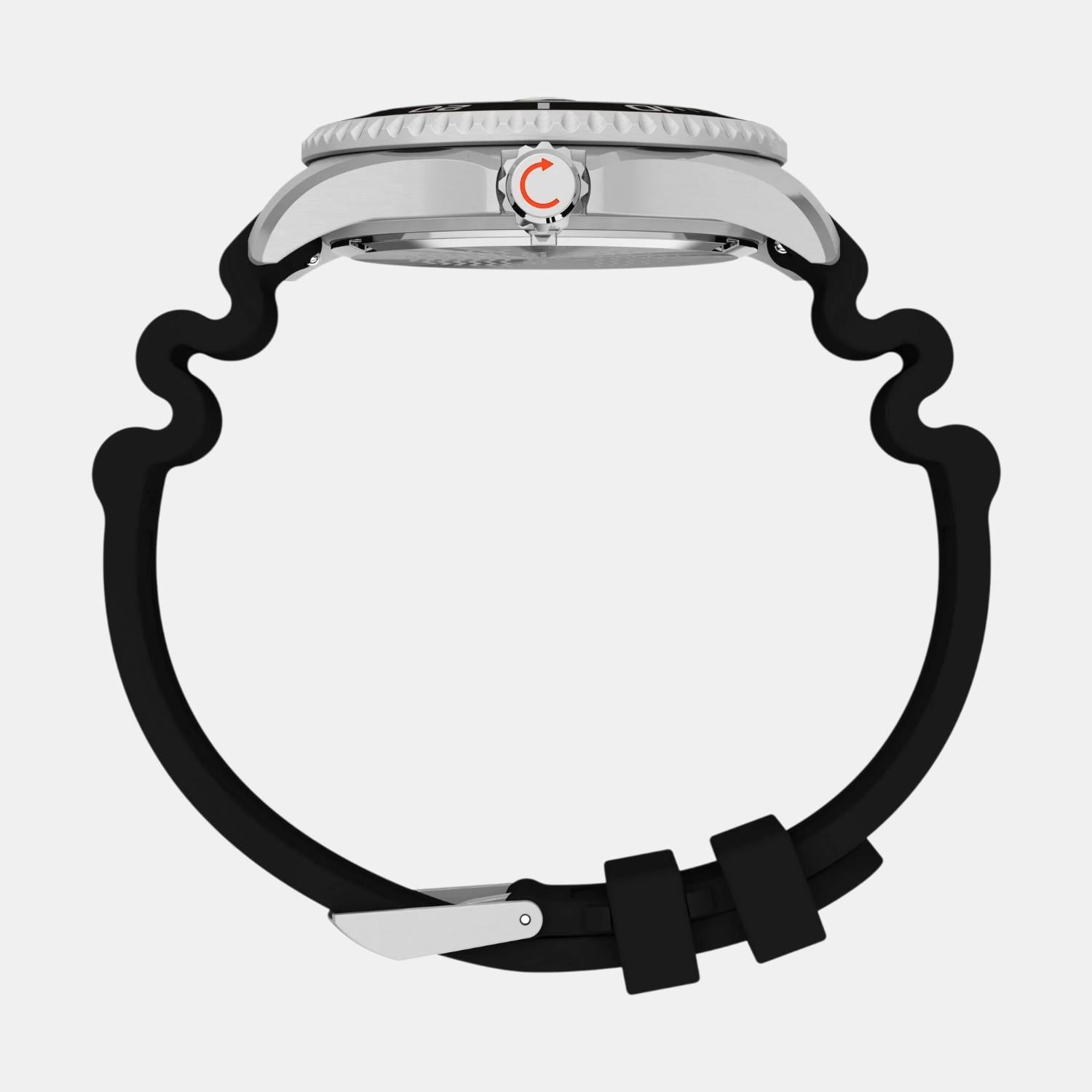 Men Quartz Black Dial Analog Synthetic Watch TW2W81600UJ