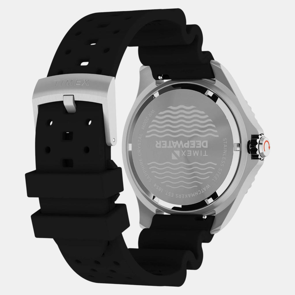 Men Quartz Black Dial Analog Synthetic Watch TW2W81600UJ