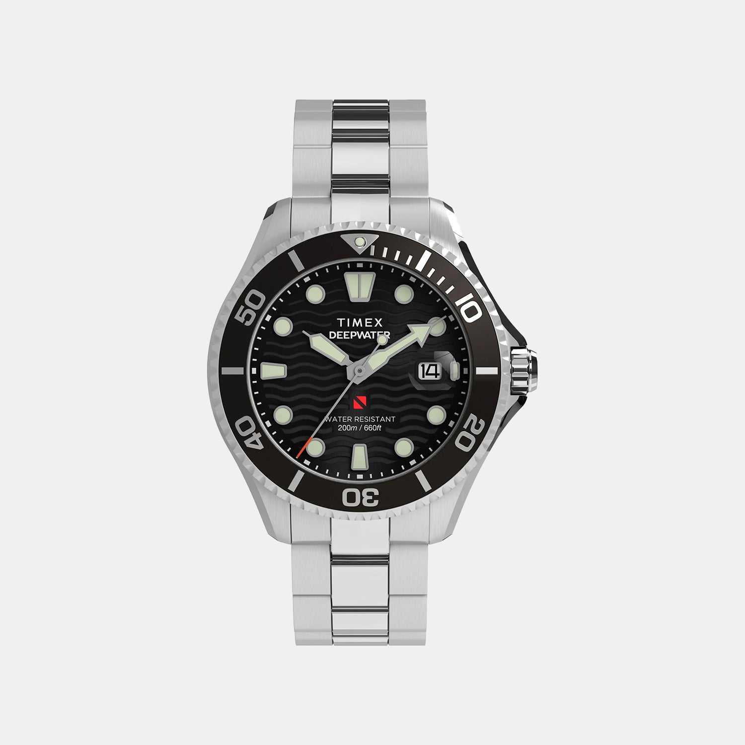 Men Quartz Black Dial Analog Stainless Steel Watch TW2W82000UJ