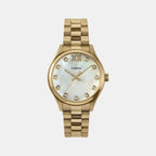 Women Quartz Mother Of Pearl Dial Analog Stainless Steel Watch TW2W85400UJ