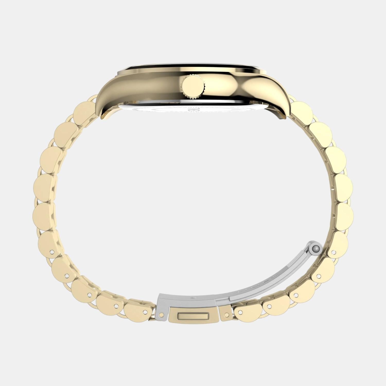 Women Quartz Mother Of Pearl Dial Analog Stainless Steel Watch TW2W85400UJ