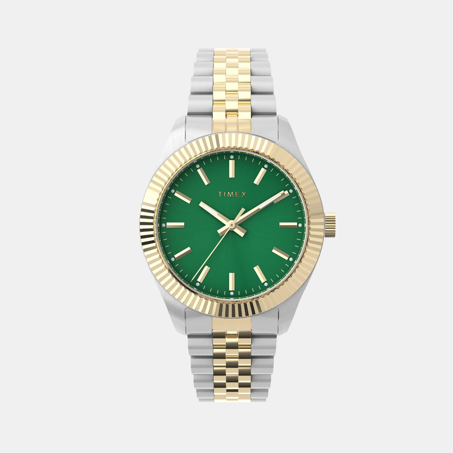Women Quartz Green Dial Analog Stainless Steel Watch TW2W87400UJ
