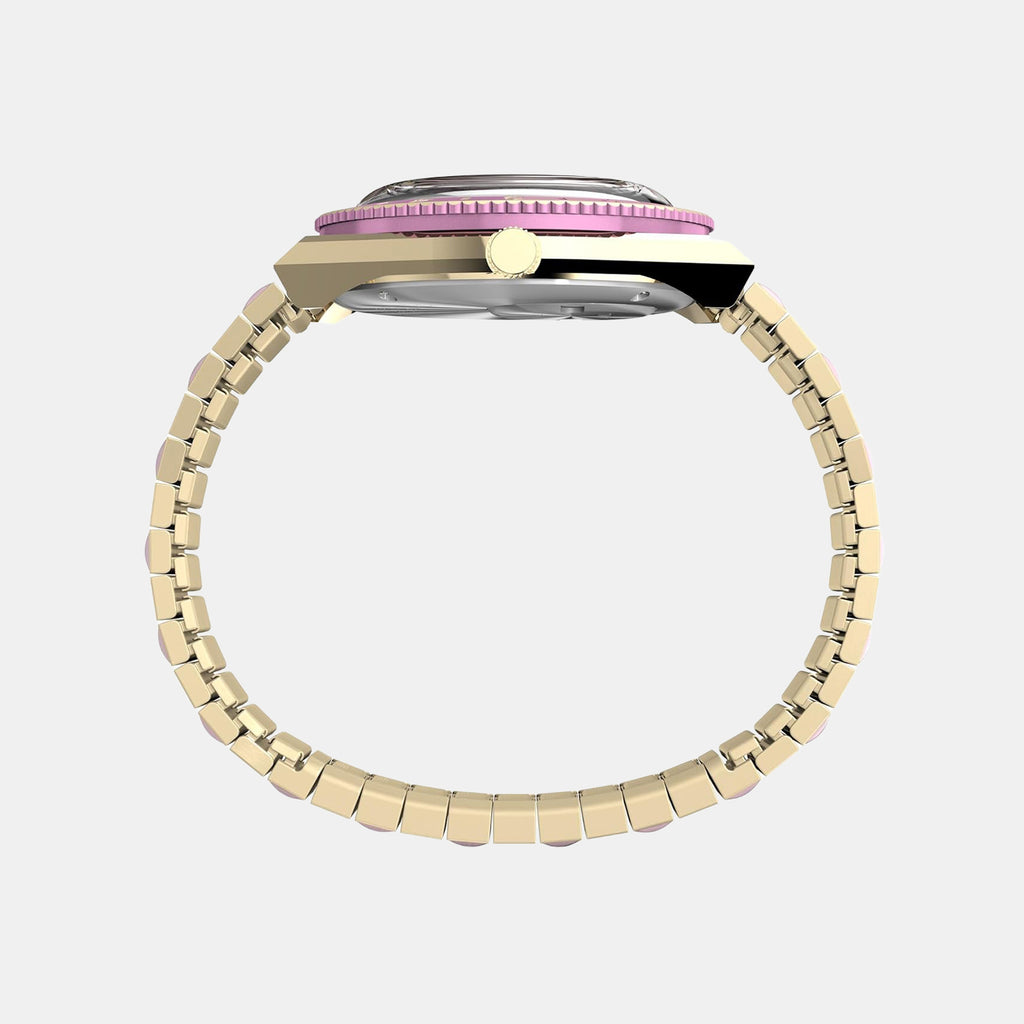 Women Quartz Pink Dial Analog Stainless Steel Watch TW2W87600UJ
