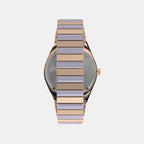 Q Timex Women Quartz Purple Dial Analog Stainless Steel Watch TW2W87700UJ