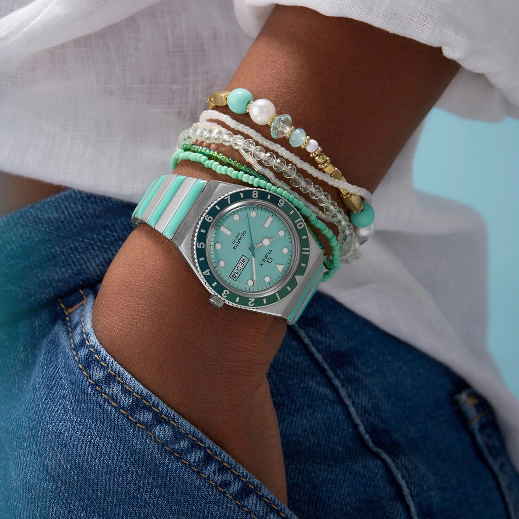 Women Quartz Blue Dial Analog Stainless Steel Watch TW2W87800UJ