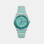 Women Quartz Blue Dial Analog Stainless Steel Watch TW2W87800UJ