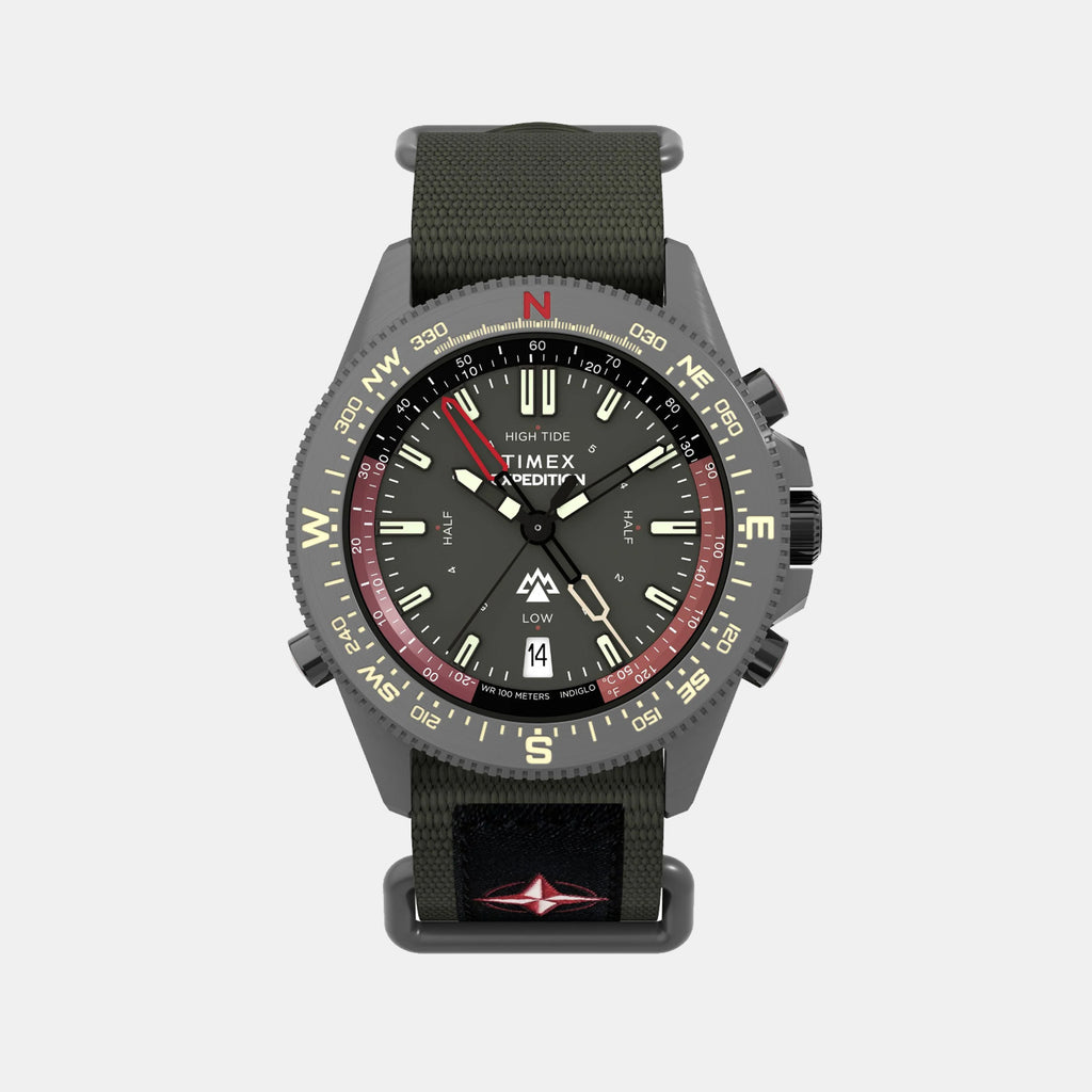 Expedition Men Quartz Green Dial Multi-Function Plastic Watch TW2W91100UJ