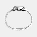 Marlin Men Automatic Black Dial Analog Stainless Steel Watch TW2W93200UJ