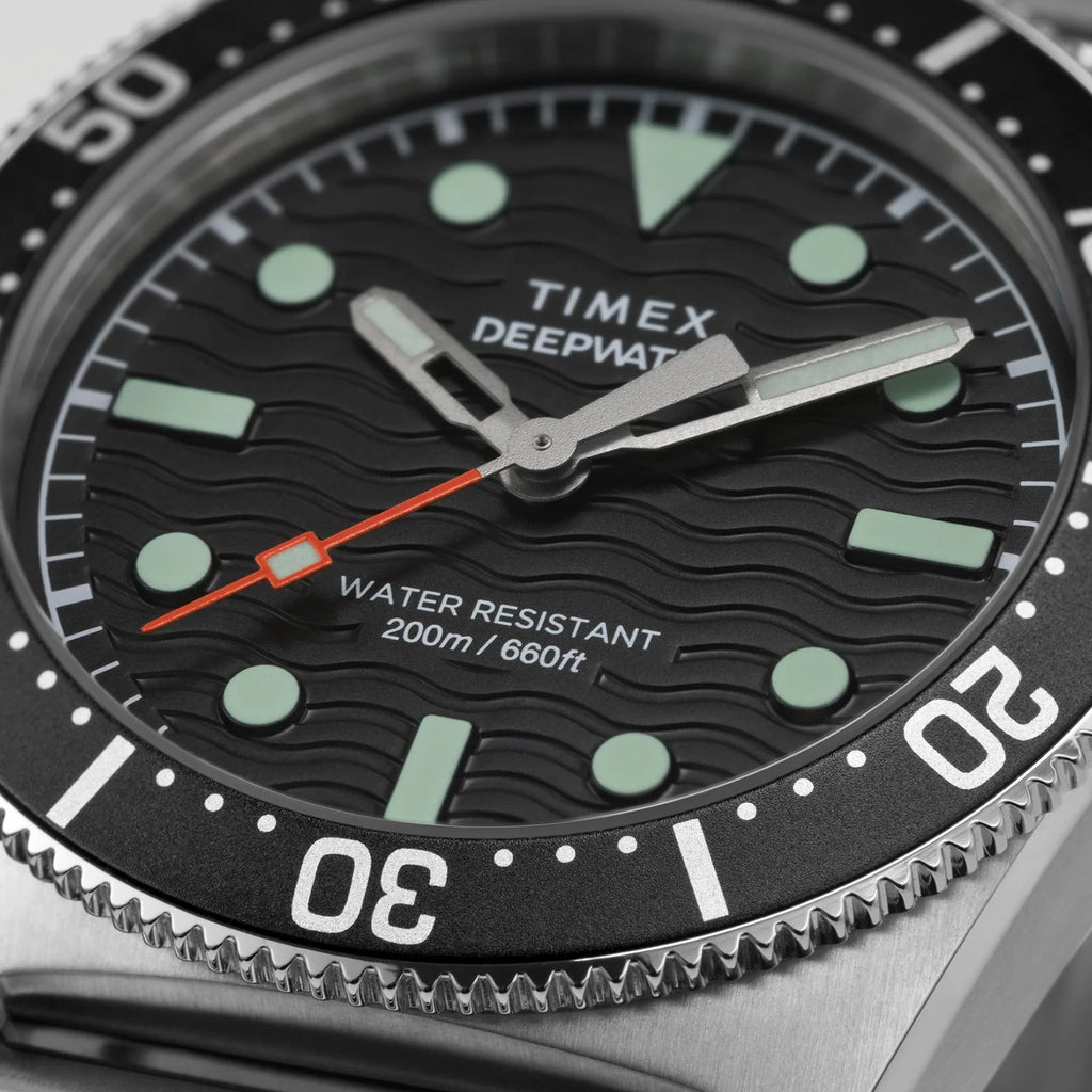 Men Quartz Black Dial Analog Stainless Steel Watch TW2W95200UJ